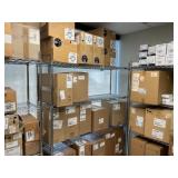 Rolling Rack with lab Supplies