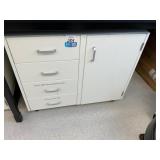 Storage Cabinet on Wheels w/ Contents