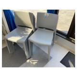 Grey Stacking Chairs
