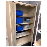 Storage Cabinet and Contents