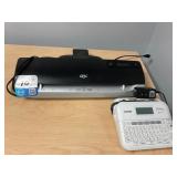 GBC Fusion 3000L Laminator, Brother Label Maker