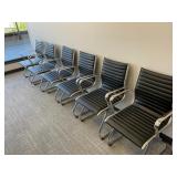 Freeway Black & Chrome Side Chairs