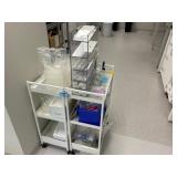 Carts with Lab Supplies