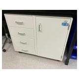Storage Cabinets on Wheels w/Contents