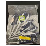 10 Rainin Pipet-Lite XLS Single-Channel Pipettes