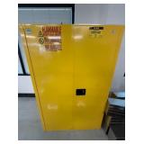 Uline H-2219S-Y Flammable Liquid Storage Cabinet