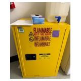 Uline H-2218S-Y Flammable Liquid Storage Cabinet