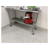 Uline Stainless Steel Table