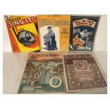 VINTAGE SHEET MUSIC