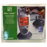 BROOKSTONE GRILL ALERT TALKING REMOTE THERMOMETER