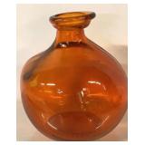 VIDRIOS SAN MIGUEL ORANGE VASE
