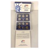 2005 UNCIRCULATED COIN SET
