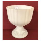 MILK GLASS COMPOTE