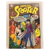 SUPERMAN DC COMIC SWING WITH SCOOTER