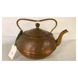 VINTAGE COPPER TEA KETTLE