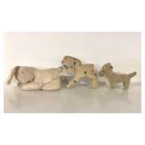 VINTAGE STUFFED ANIMALS, HORSE IS MUSIC BOX