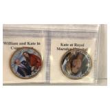 WILLIAM & KATE HALVES