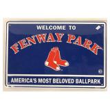 BOSTON RED SOX FENWAY PARK TIN SIGN