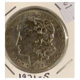 1921-S MORGAN DOLLAR