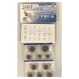 2001 UNCIRCULATED COIN SET
