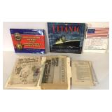 MILITARY AND TITANIC BOOKS