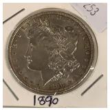 1890 MORGAN DOLLAR