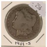 1901-S MORGAN DOLLAR