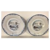 CURRIER & IVES DECOR PLATES