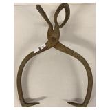 ANTIQUE ICE BLOCK CARRIER