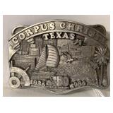 1986 CORPUS CHRISTI BELT BUCKLE NUMBERED