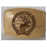 ROCKY MOUNTAIN ELK FOUNDATION MEMBER BELT BUCKLE