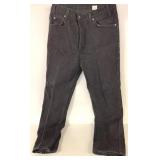 LEVIS 505 BLACK JEANS 36x30