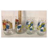 1982 SMURF GLASSES