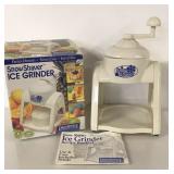 SNOW SHAVER ICE GRINDER