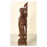 WOOD CRAVED FIGURINE