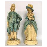 VINTAGE COLONIAL FIGURINES
