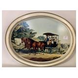 CURRIER & IVES THE MORNING RIDE SUNSHINE BISCUIT
