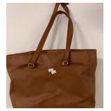BROWN TOTE