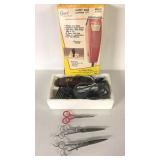 OSTER LUCKY DOG CLIPPERS AND SCISSORS