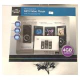 SHARPER IMAGE MP3 PLAYER 4GB