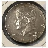 1964 KENNEDY HALF 90% SILVER