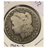 1903-S MORGAN DOLLAR