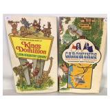 KINGS DOMINION AND CAROWINDS SOUVENIR MAPS