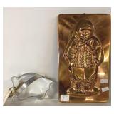 COPPER MOLD & PIG COOKIE CUTTER