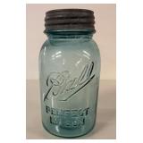 BALL MASON BLUE JAR No. 9