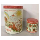 STRAWBERRY SHORTCAKE TINS