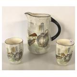 CAPRI ROYAL SEALY JAPAN PITCHER AND TUMBLERS