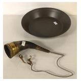 PAIL AND POWDER HORN