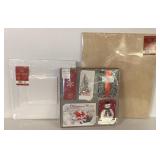 GIFT BOXES AND CHRISTMAS CARD LOT