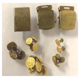 MILITARY BUCKLES AND BUTTONS